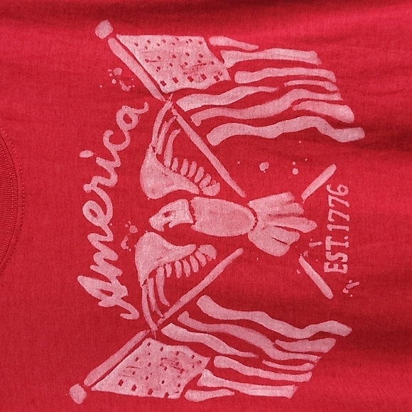 men's Sonoma red tee American small - Picture 2 of 5